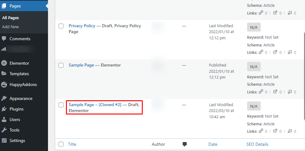 How to Duplicate a Page in WordPress- With And Without Elementor 18 Rename the Cloned Page