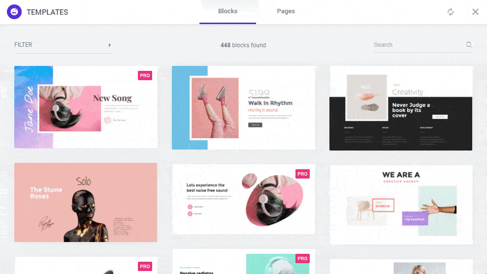 How To Use Happy Addons’ Template Library For Elementor Website 6 Import Portfolio Template