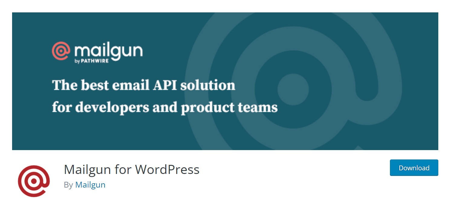 9+ Best WordPress SMTP Plugins to Improve Email Deliverability 6 Mailgun SMTP Plugin