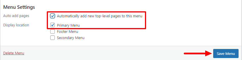 How To Create a Menu in WordPress (3 Easy Methods) 11 Menu Settings