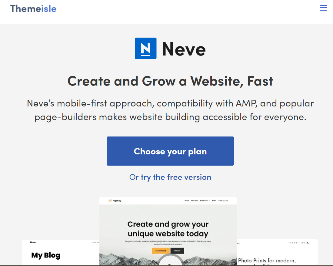 10 Best WordPress Themes for Personal Websites (Free Themes) 7 Neve WordPress Theme