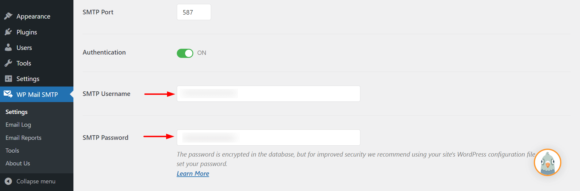 9+ Best WordPress SMTP Plugins to Improve Email Deliverability 18 Set Username and Password for WP SMTP Plugin