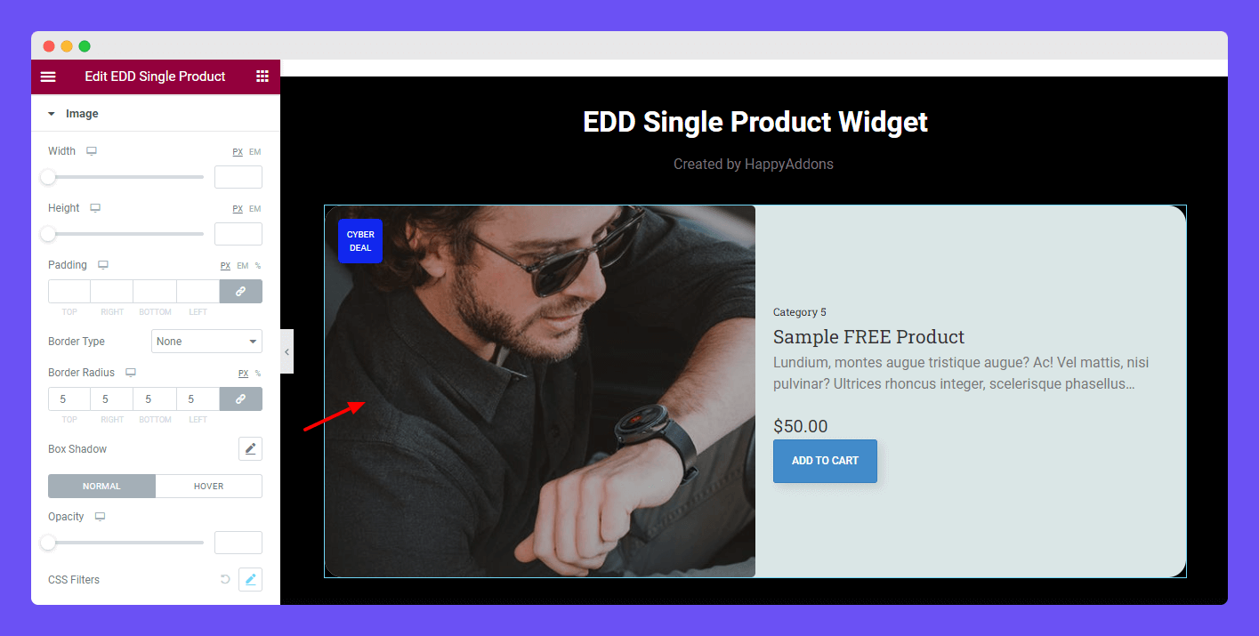 EDD Single Product 10 Style Image