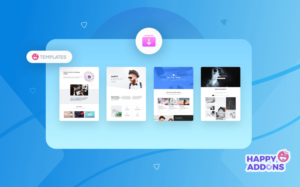 How To Use Happy Addons’ Template Library For Elementor Website 2 How To Use Happy Addons’ Template Library