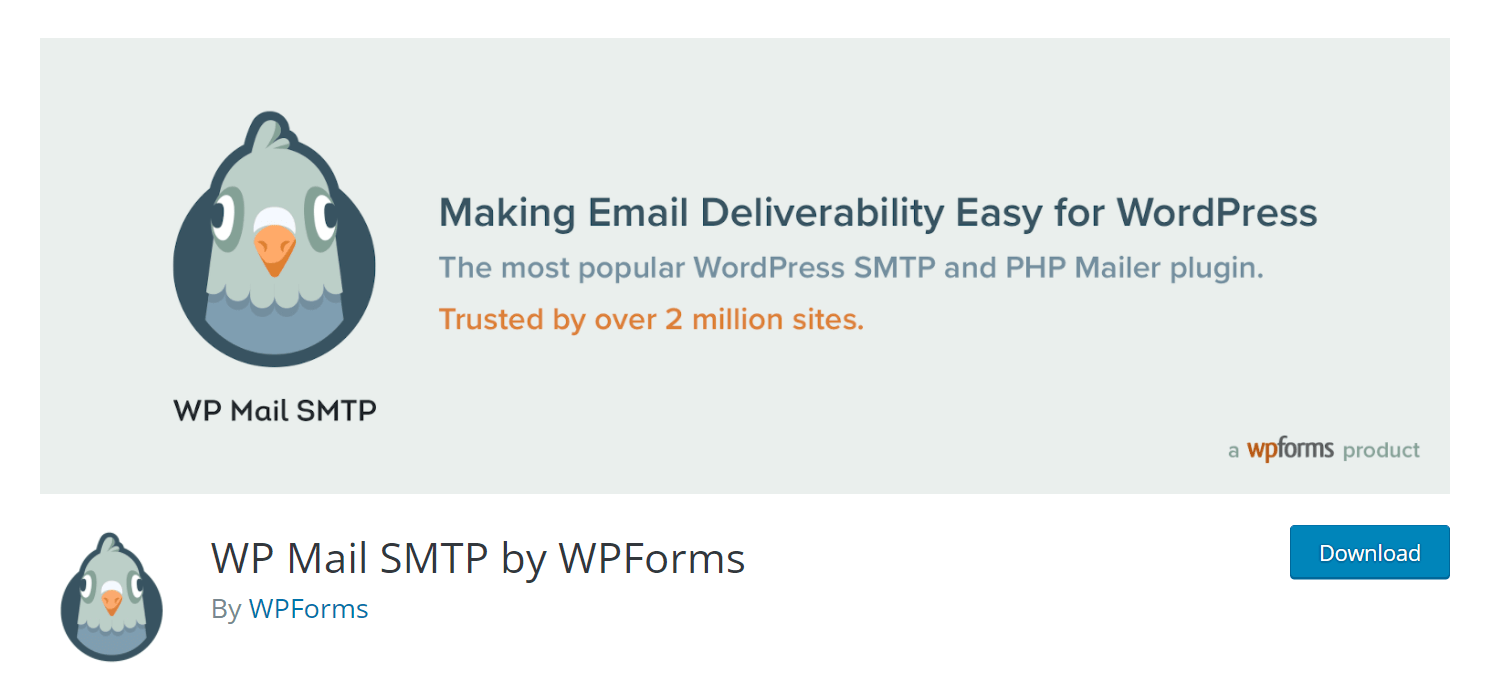 9+ Best WordPress SMTP Plugins to Improve Email Deliverability 3 WP Mail SMTP plugin