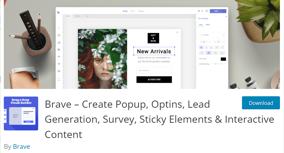5 Best WordPress MailChimp Plugins to Consider 6 Brave Visual Builder