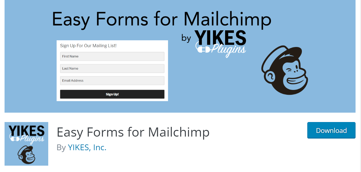 5 Best WordPress MailChimp Plugins to Consider 3 Easy Forms for MailChimp