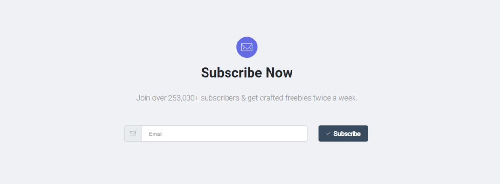 Happy Addons’ MailChimp Form Widget: Easy Way To Add a Subscription Form to Your Website for Free! 9 Final Outlook of Our MailChimp Subscription Form