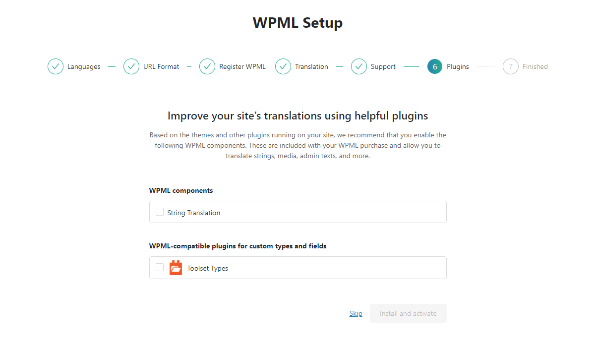 WPML Support for HappyAddons Free & Pro 7 Install & Active supporting plugins