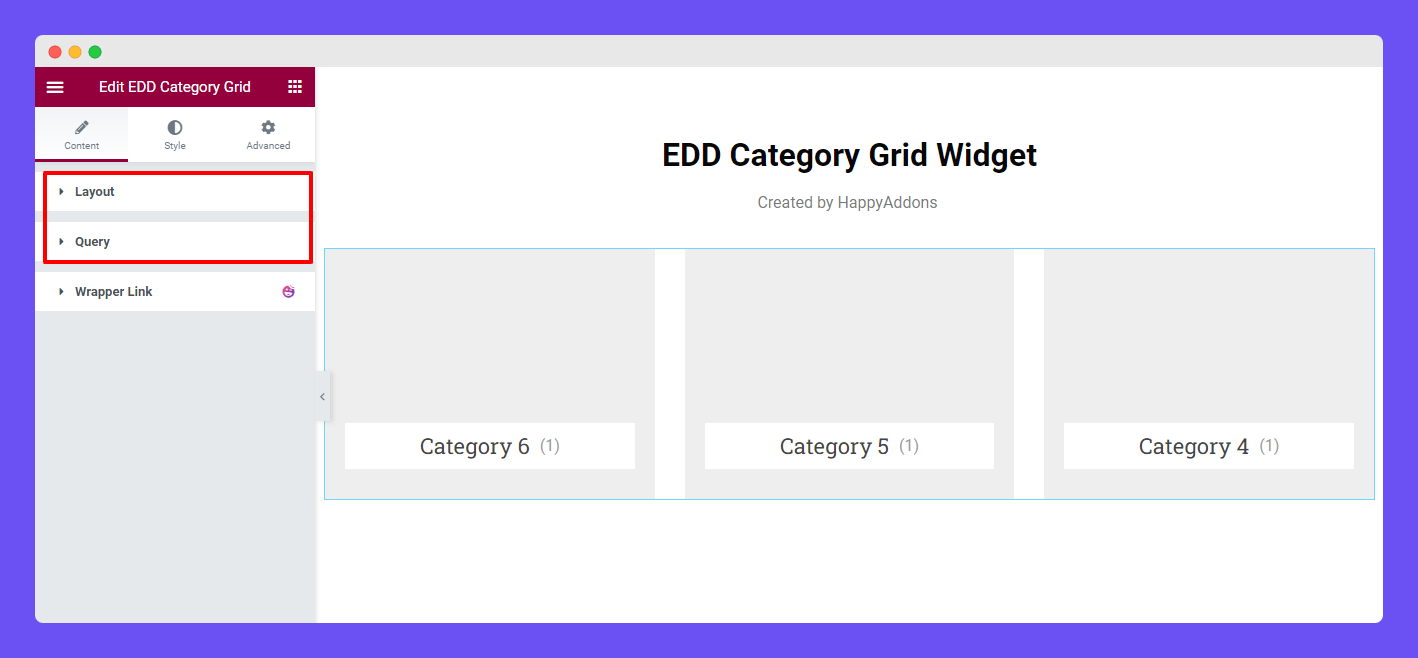 EDD Category Grid 2 Content of EDD Category Grid Widget