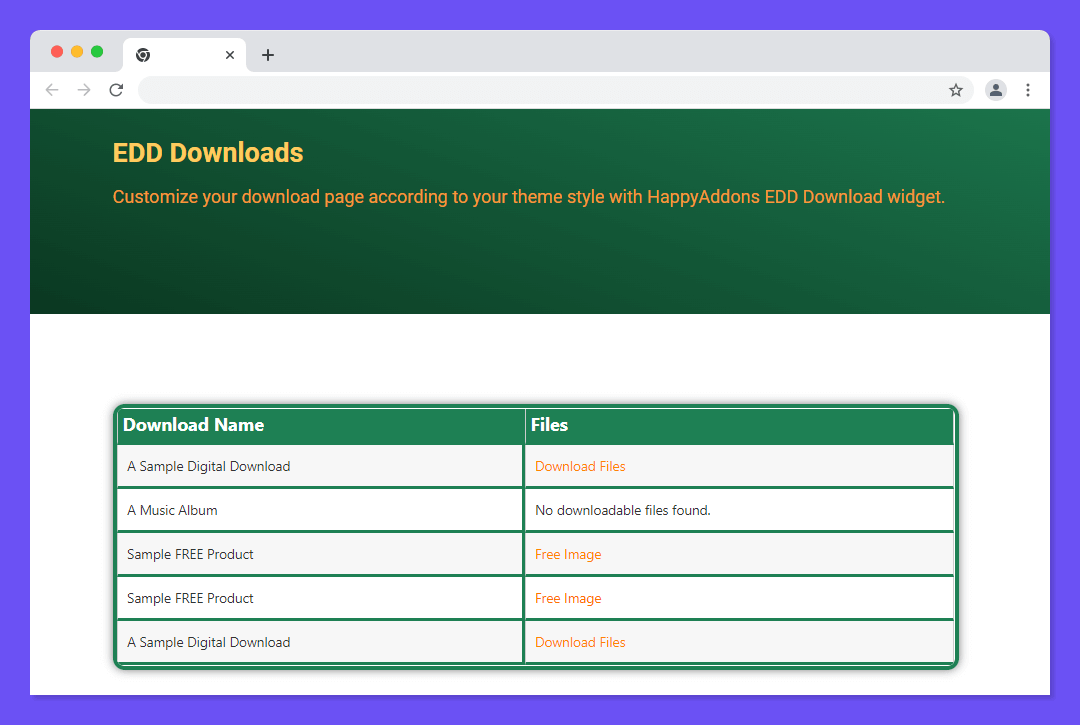 EDD Download 6 Final Preview of Download Page