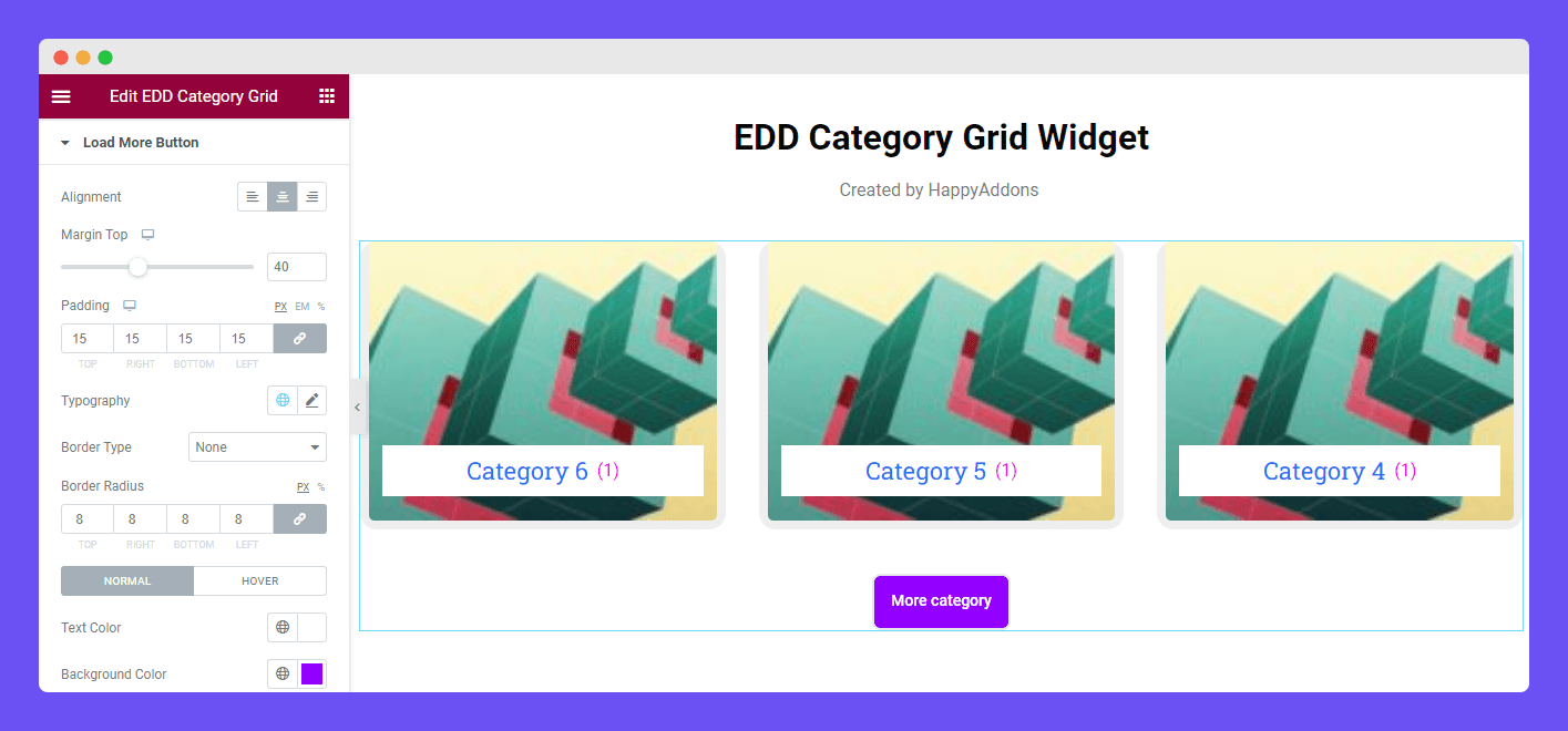 EDD Category Grid 11 Style Load More Button