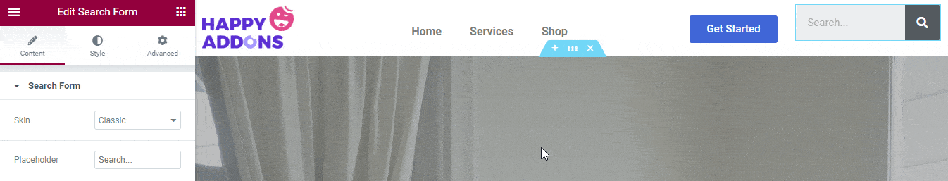 How To Add Elementor Search Icon To Website Menu 3 Set Search Skins