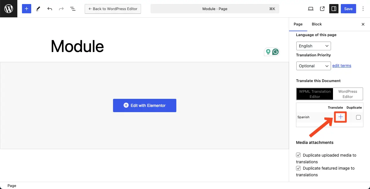How To Build A Multilingual Website With Elementor And WPML 19 Translate the global widget