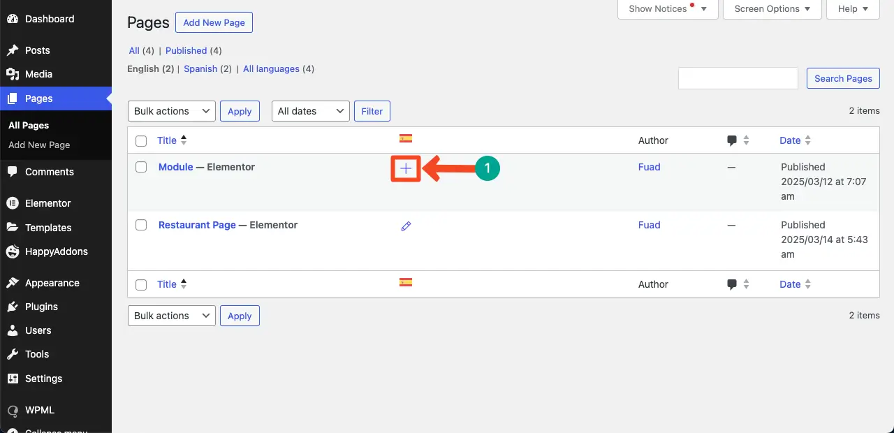 How To Build A Multilingual Website With Elementor And WPML 20 Translate the new global widget