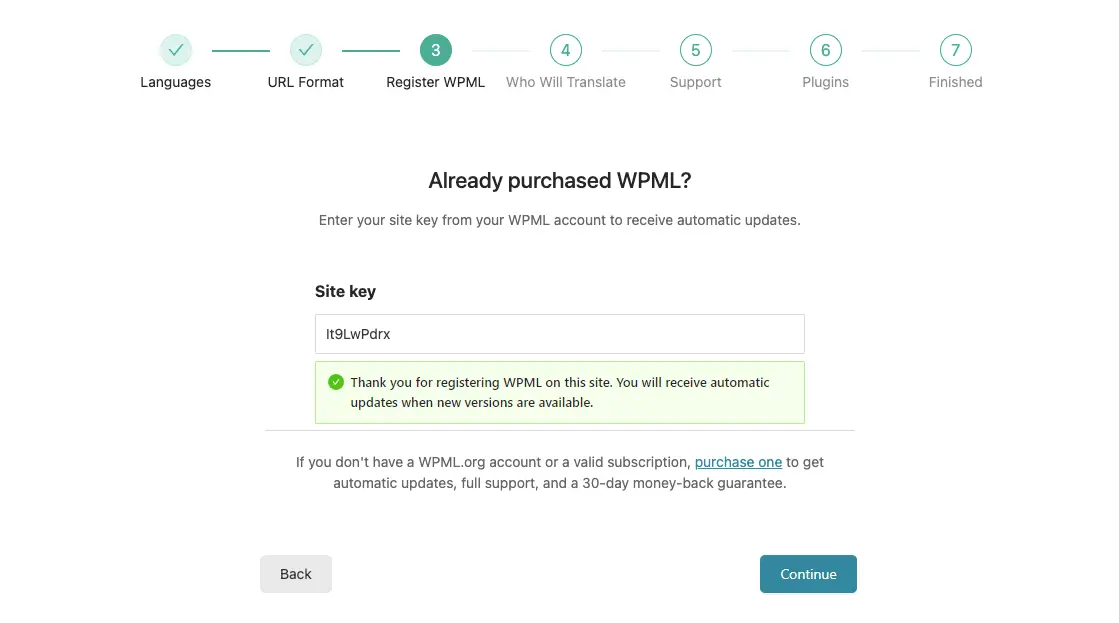 WPML Support for HappyAddons Free & Pro 4 Write site keys for the WPML plugin