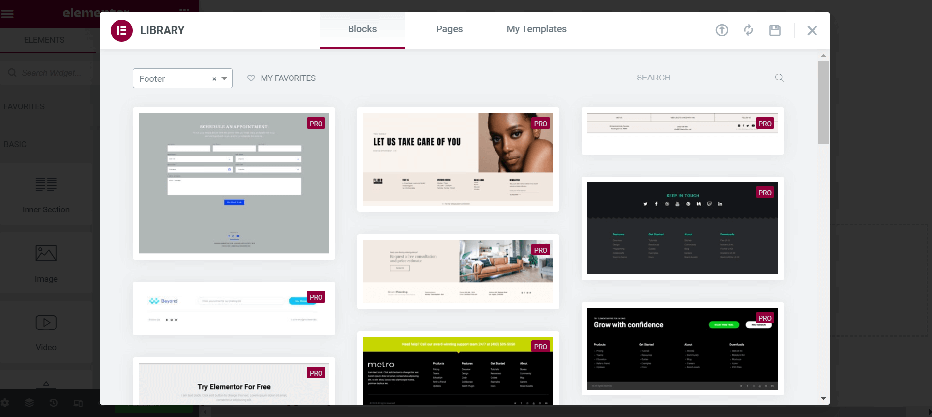 How to Create WordPress Child Theme With and Without Plugin 16 Footer templates in Elementor Library
