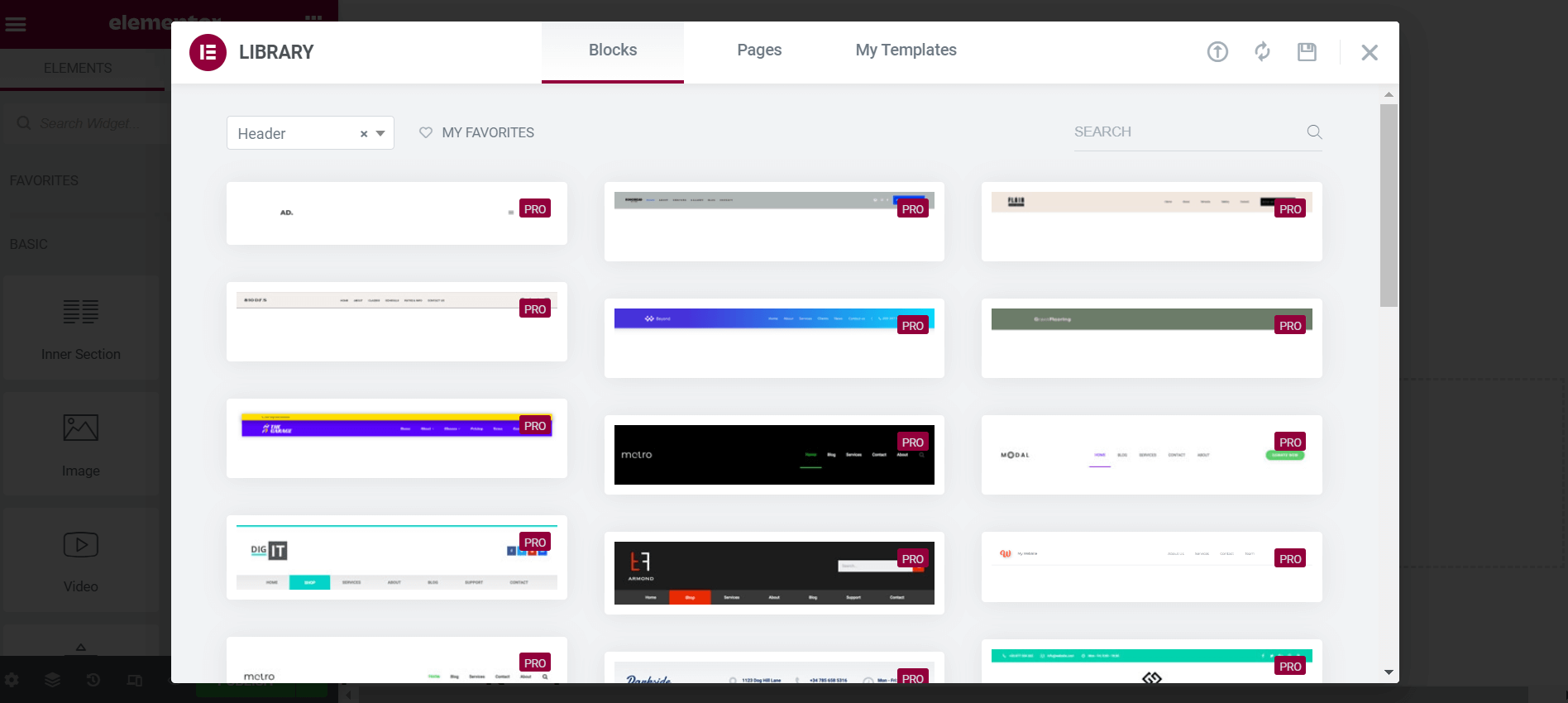 How to Create WordPress Child Theme With and Without Plugin 15 Header templates in Elementor Library