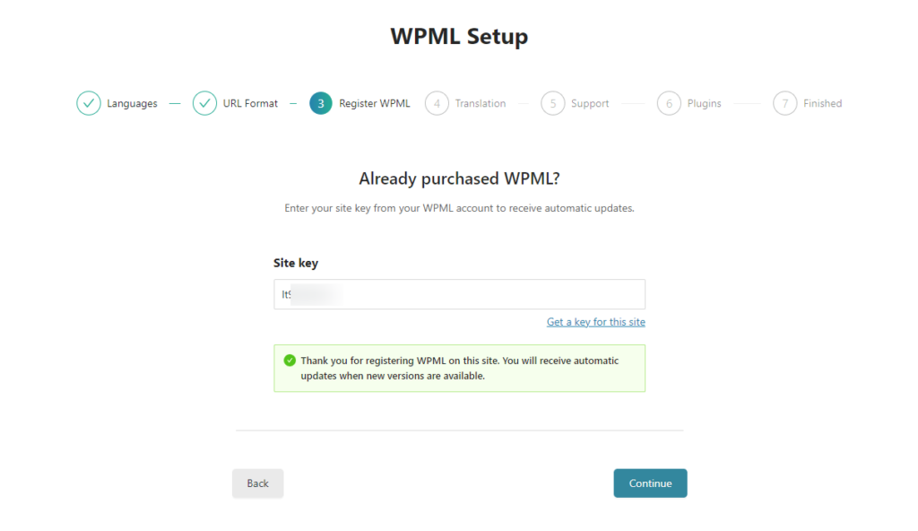 WPML Support for HappyAddons Free & Pro 4 Add Site Key
