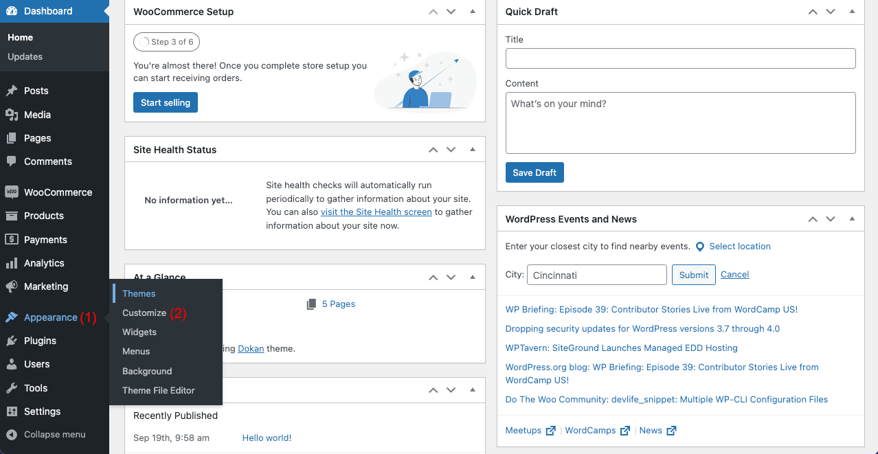 How to Change Footer Copyright Text in WordPress (In 4 Simple Ways) 3 Change footer copyright text from the theme customize option