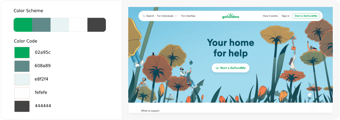 Best Website Color Schemes for Modern Web Design 20 Best Color Scheme for Crowdfunding Websites