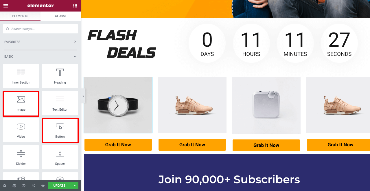 How to Design Black Friday and Cyber Monday Landing Pages on Your Website 19 Promote Products on Cyber Monday Landing Page