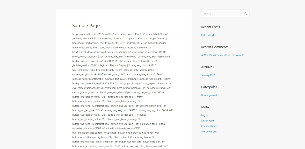 Step-by-Step Guide to Recreate Your Divi Website in Elementor 5 Divi Code Error after Uninstalling