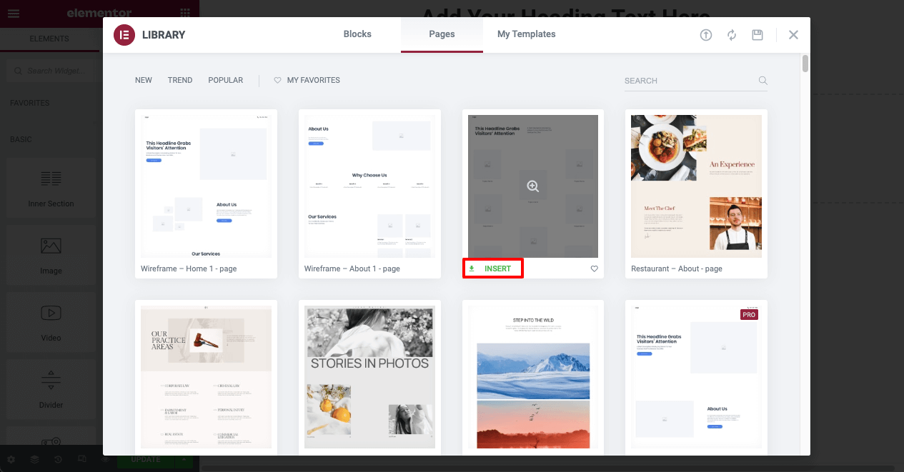 Step-by-Step Guide to Recreate Your Divi Website in Elementor 12 Elementor Template Library