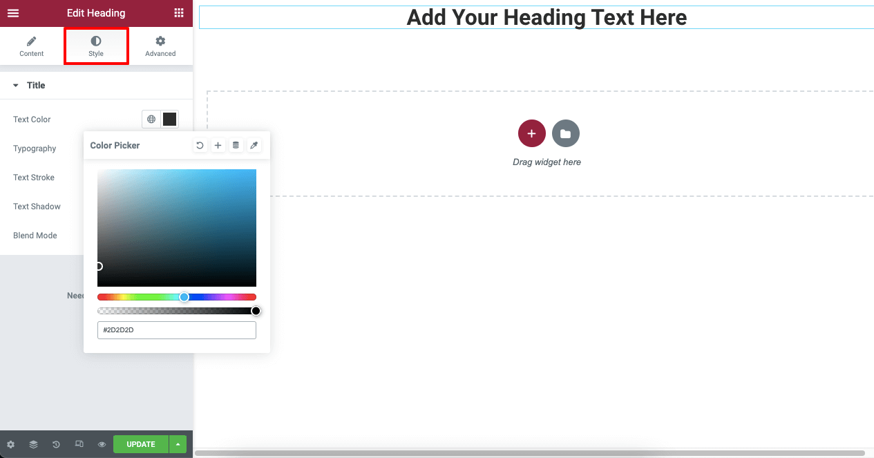 Step-by-Step Guide to Recreate Your Divi Website in Elementor 9 Stylize Elementor Widgets