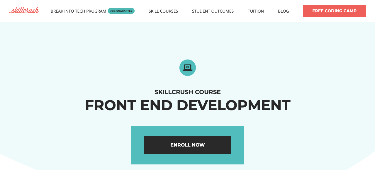 9+ Best Web Design Courses and Certifications to Maximize Your Earning Potential (Free and Paid) 11 FRONT END DEVELOPMENT of Skill Crush