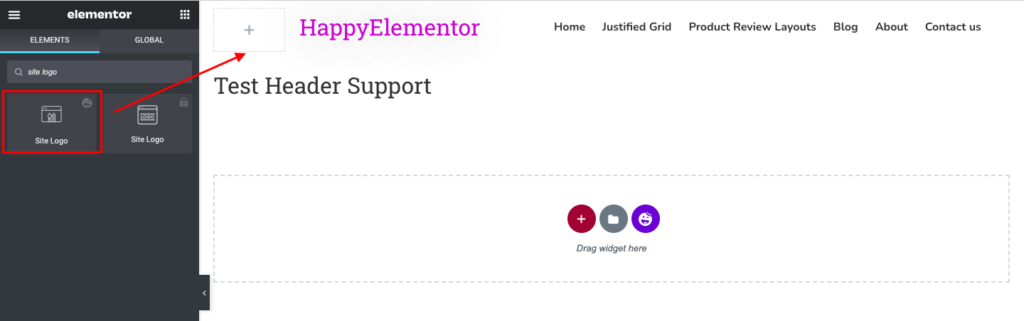 Site Logo 1 Site Logo widget