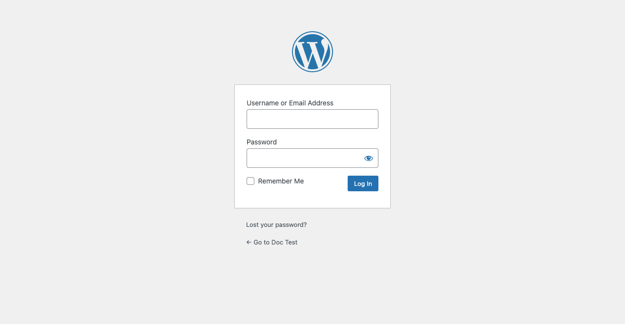 How to Clone a WordPress Site With and Without Plugin 17 Log in to your cloned website