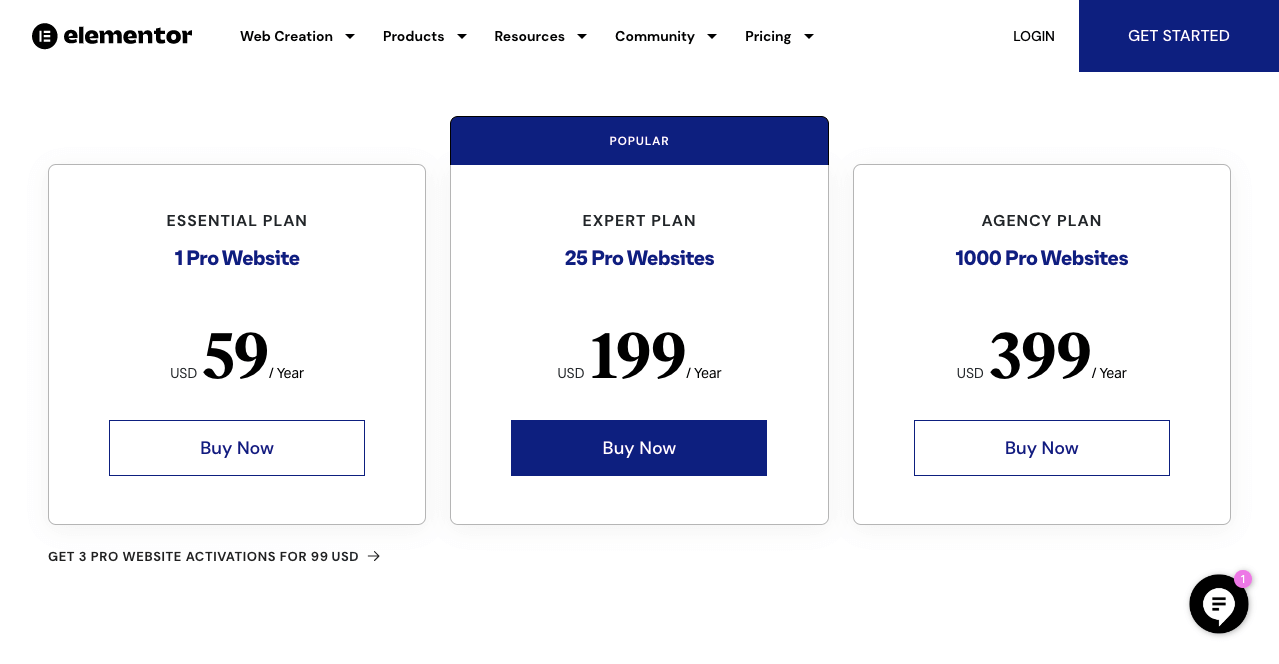 Elementor vs Elementor Pro: A Detailed Comparison 6 Pricing plans of the Elementor Page Builder Plugin