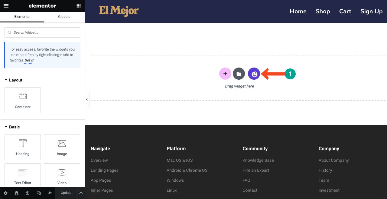 How to Design a Halloween Web Page in 2025 5 Go to HappyAddons Library