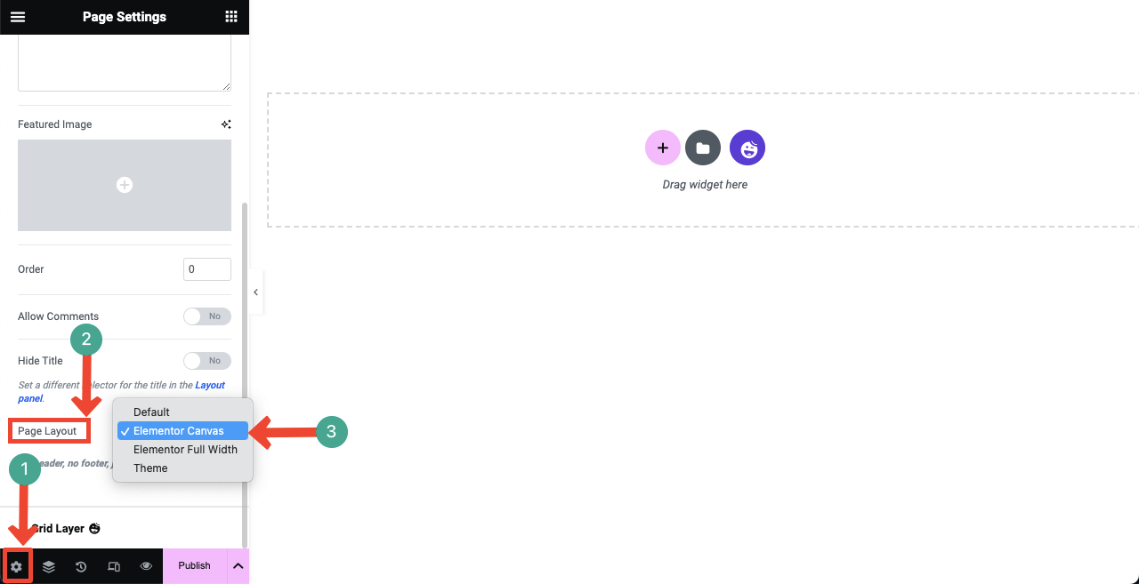 How to Create a Coming Soon Page with Elementor in WordPress 3 Open the page with Elementor Canvas