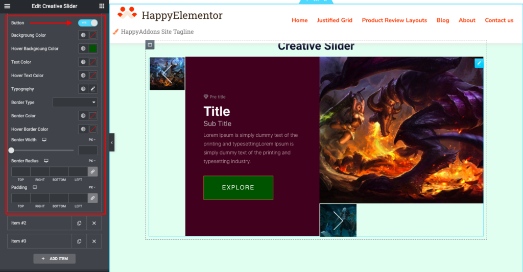 Creative Slider Widget 4 image 12