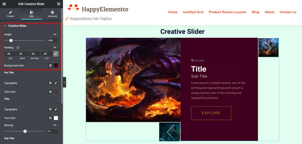 Creative Slider Widget 6 image 14