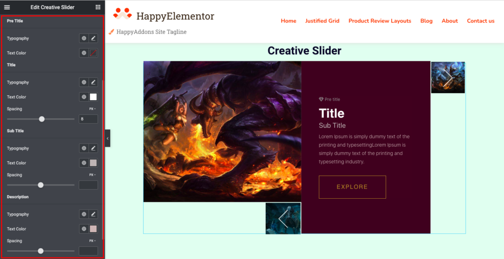 Creative Slider Widget 7 image 15