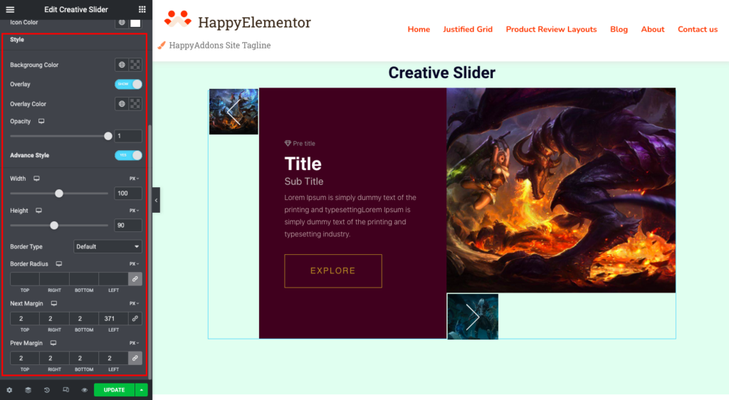 Creative Slider Widget 10 image 18