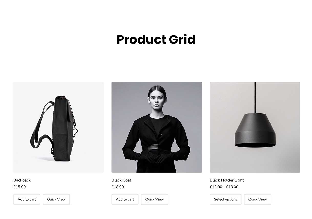 Elementor WooCommerce Widgets 5 product-grid
