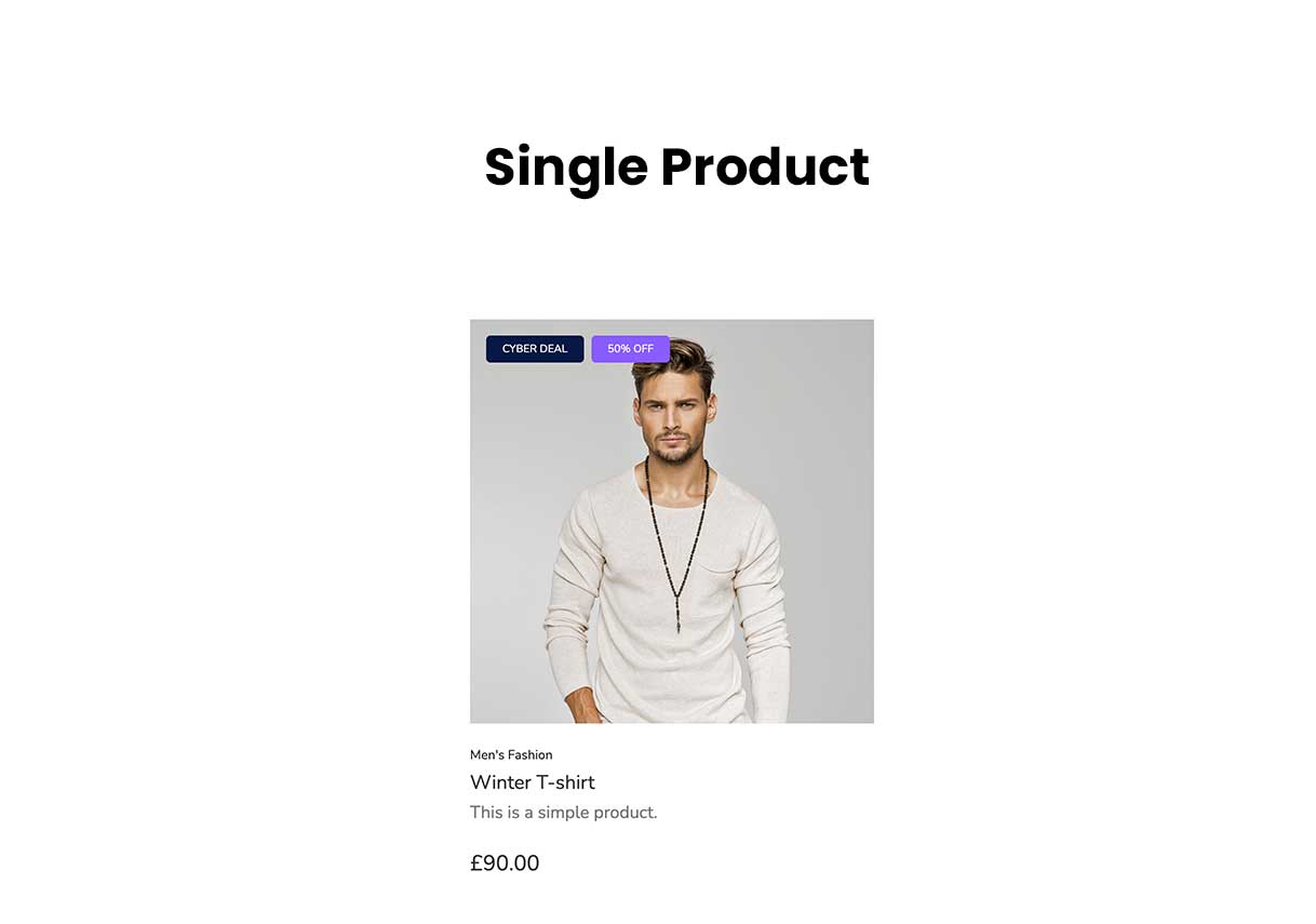 Elementor WooCommerce Widgets 6 single-product