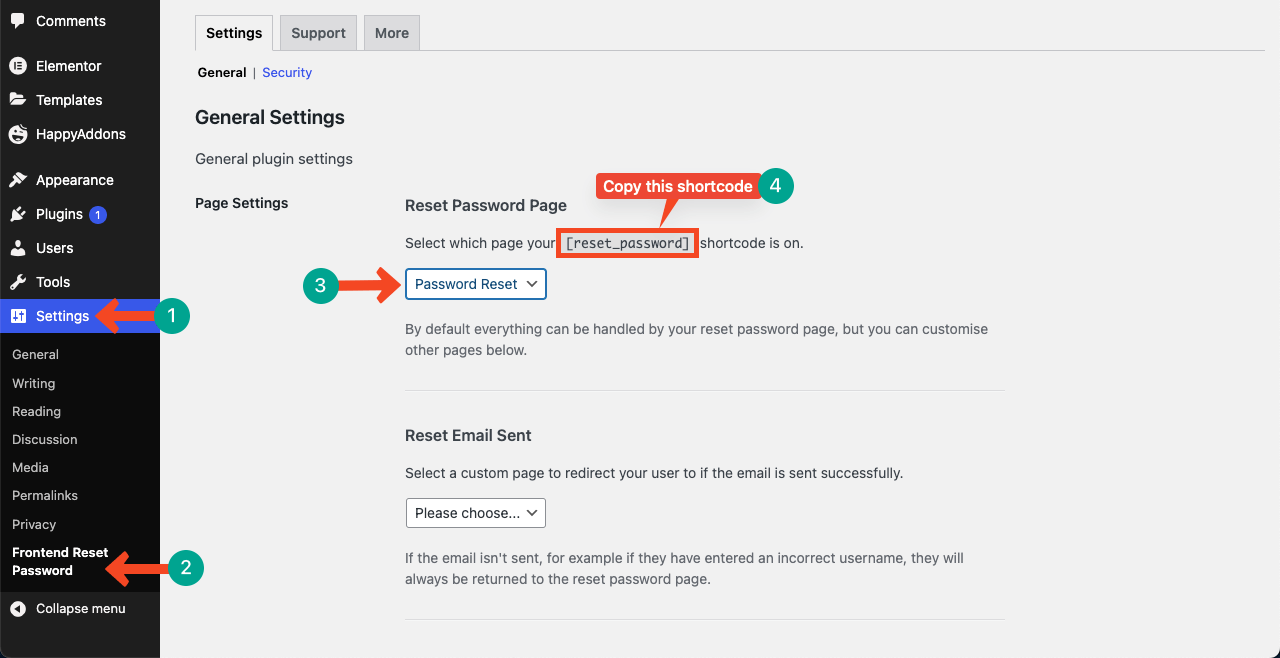 How to Create a Login Page on WordPress with Elementor 26 Configure the frontend password settings