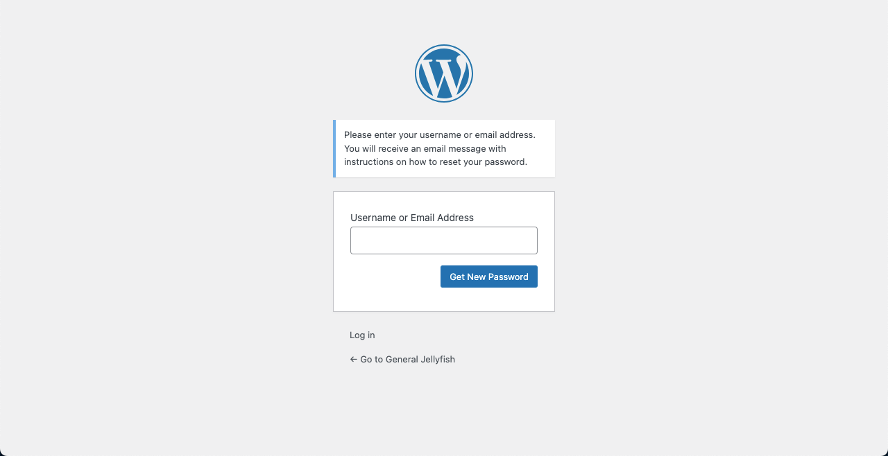 How to Create a Login Page on WordPress with Elementor 23 Default WordPress Login page
