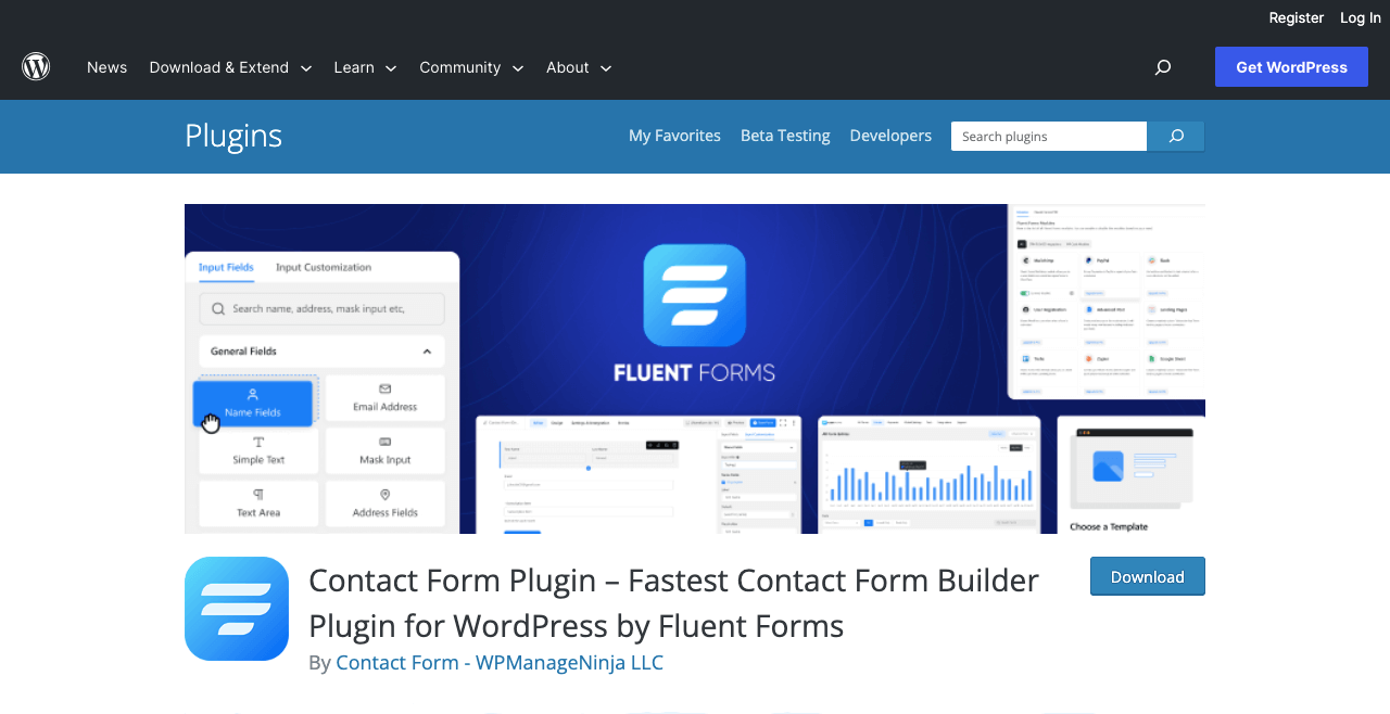 9 Best Contact Form Plugins for Elementor Websites 8 Fluent Forms