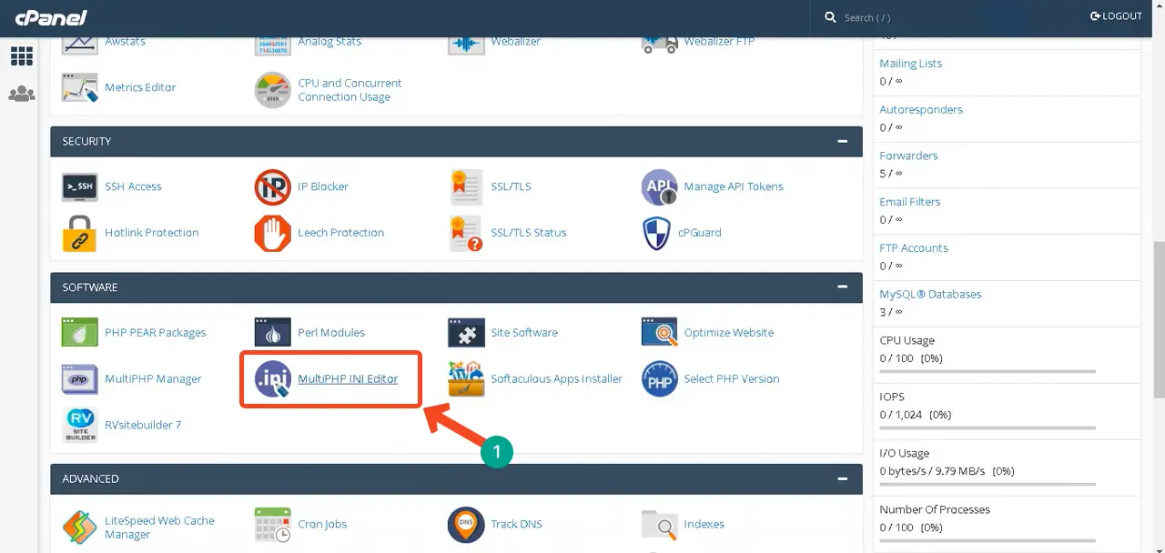 How to Fix WordPress Fatal Error - 8 Proven Methods You Should Try 5 Open MultiPHP INI Editor