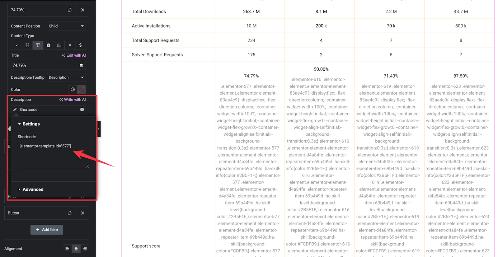 How to Create a Comparison Table with Elementor Comparison Table Widget 26 Import Elementor templates for a more sophisticated look