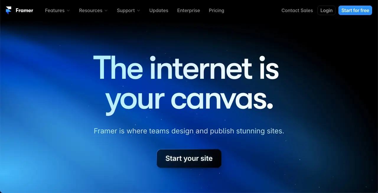 9+ Best AI Website Builders to Rapidly Design Your Website 4 Framer AI website builder