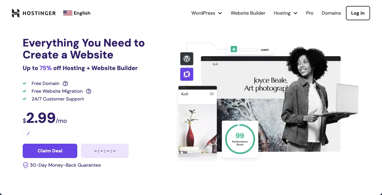 9+ Best AI Website Builders to Rapidly Design Your Website 6 Hostinger AI website builder