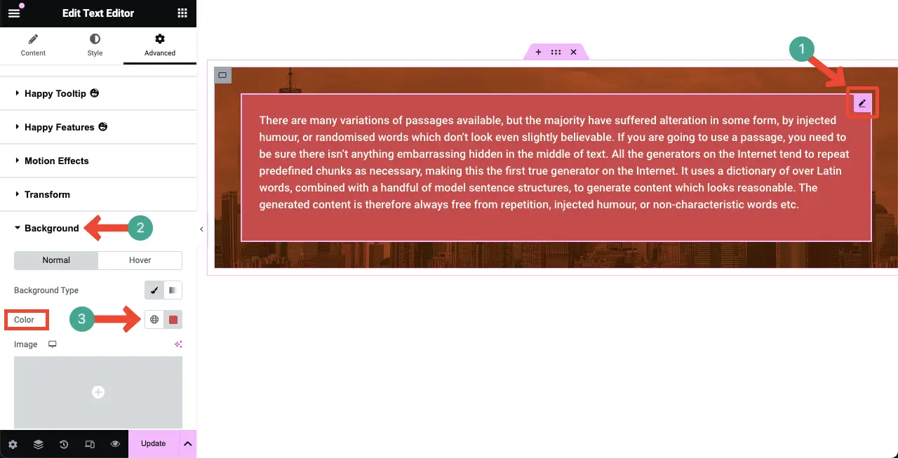 How to Add Background Overlay in Elementor for Web Design 15 Add a solid color background overlay to Elementor content background