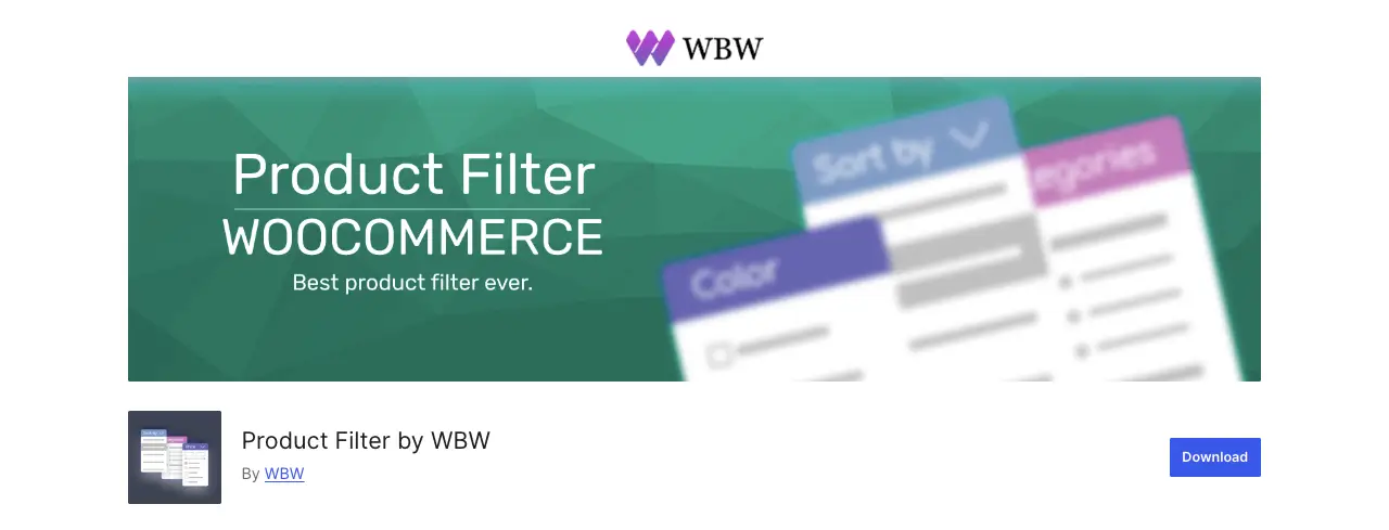 Top 9+ Best WooCommerce Product Search Plugins 3 Product Filter by WBW plugin